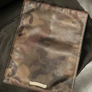 Chrome Hearts Brown Leather Accessory